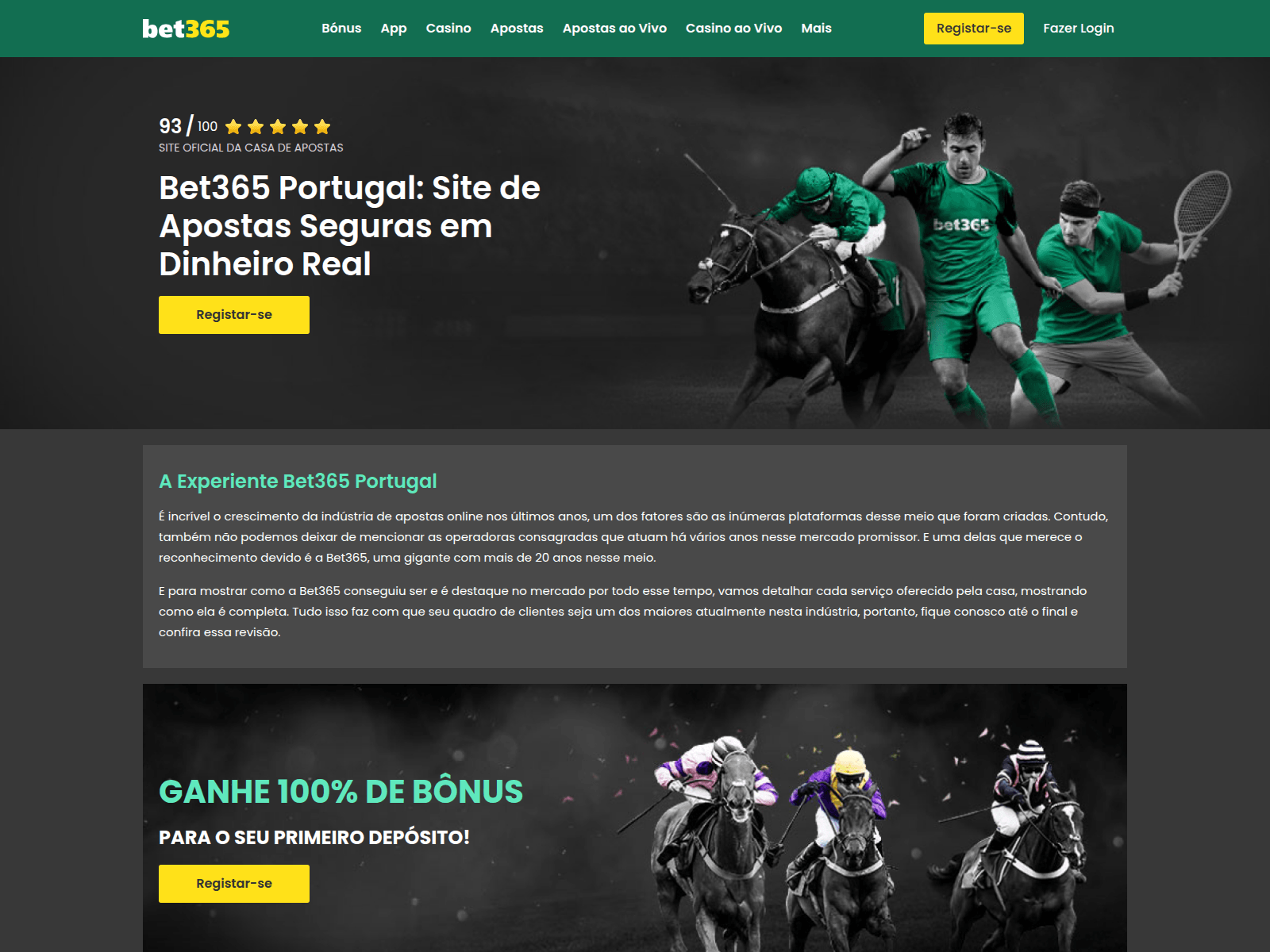Screenshot of bet-365.pt