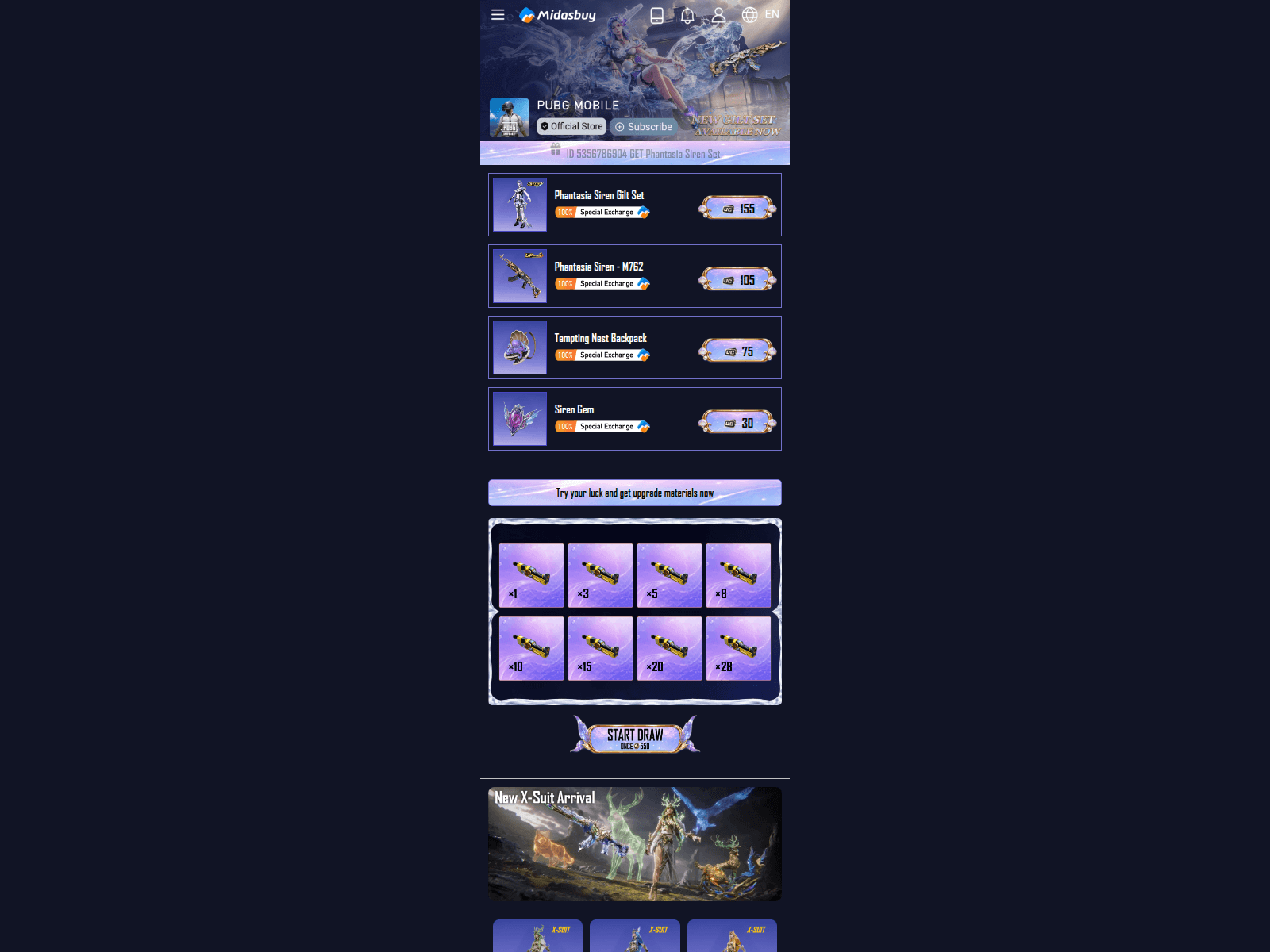 Screenshot of midasplay.gamerstored.com