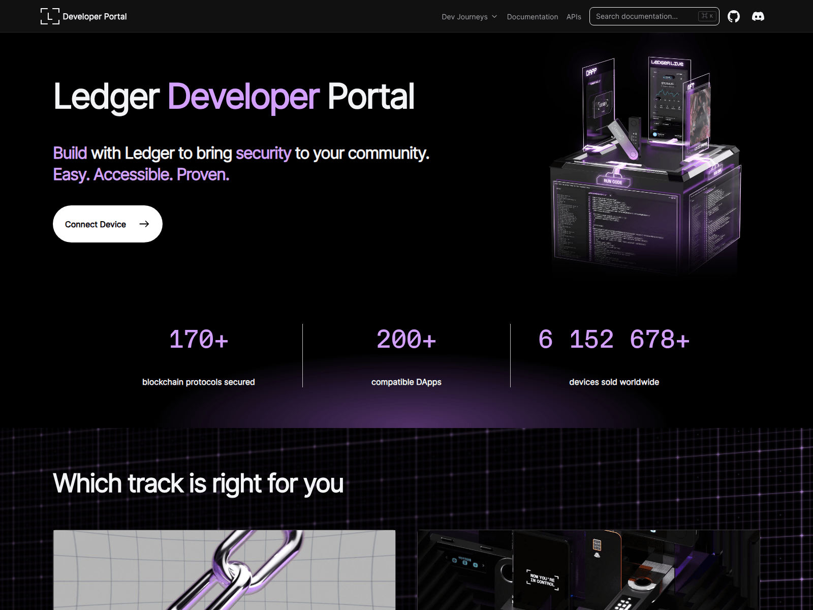 Screenshot of ledgerportal.pages.dev