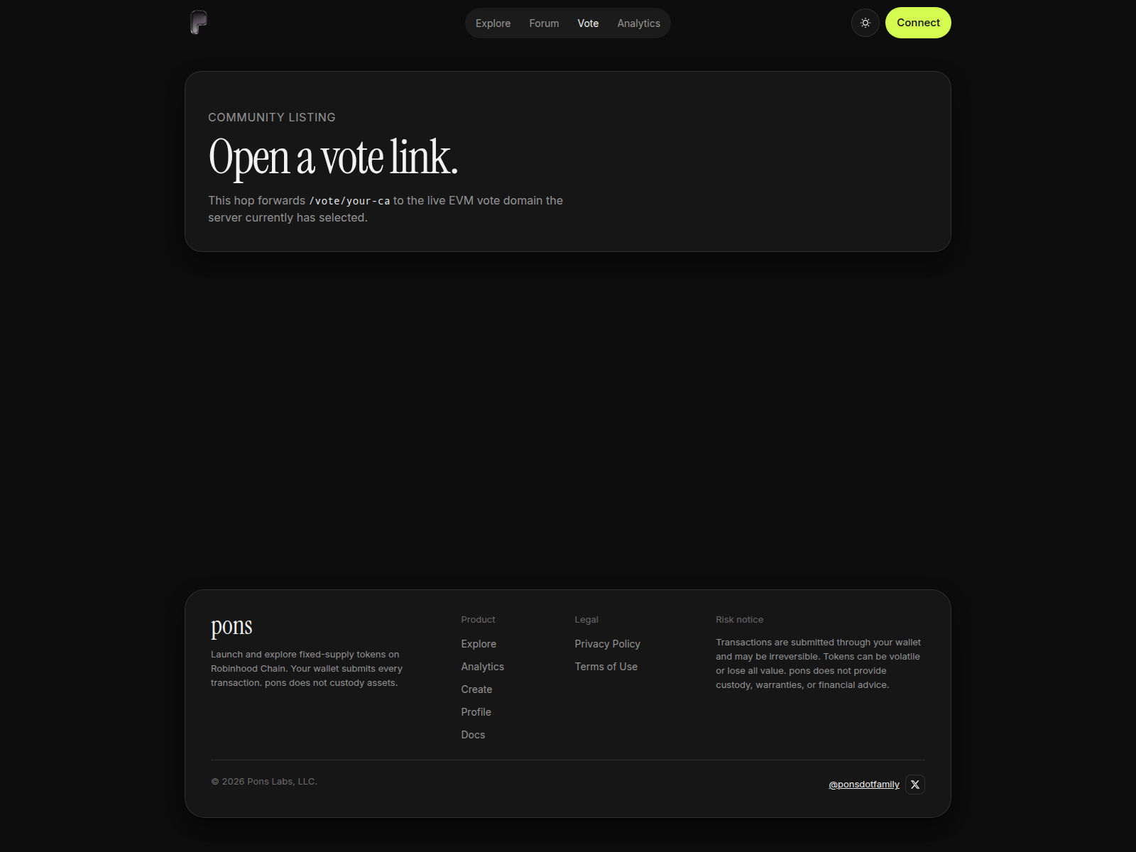 Screenshot of pons-voting-kh.netlify.app