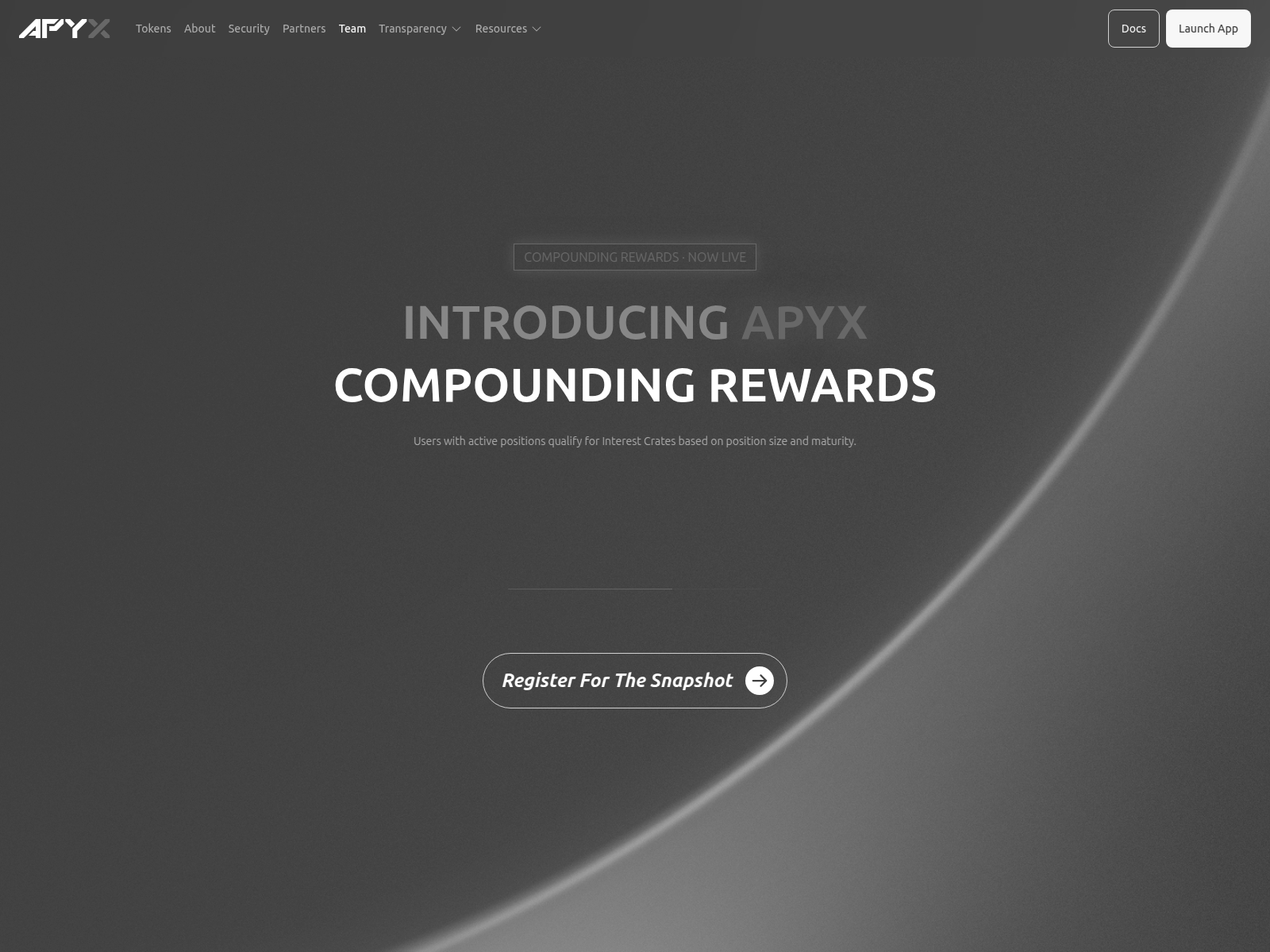 Screenshot of apyx.club