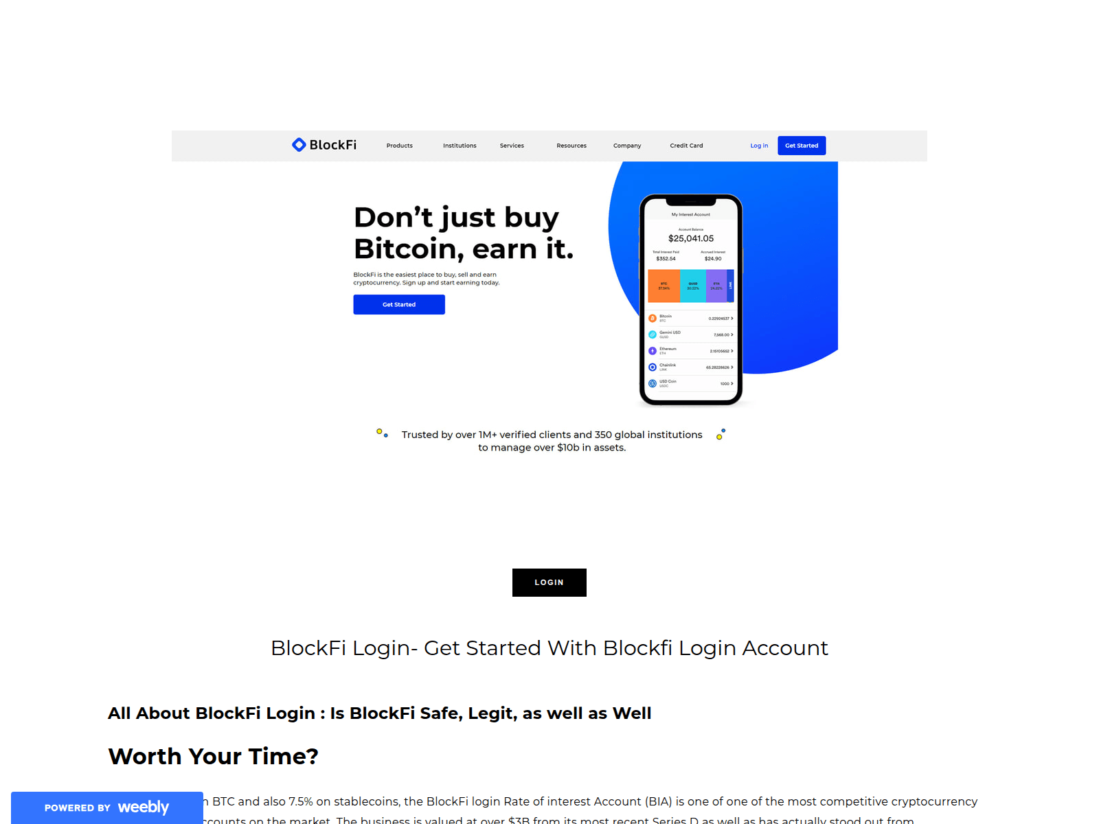 Screenshot of blockfiloginn.weebly.com