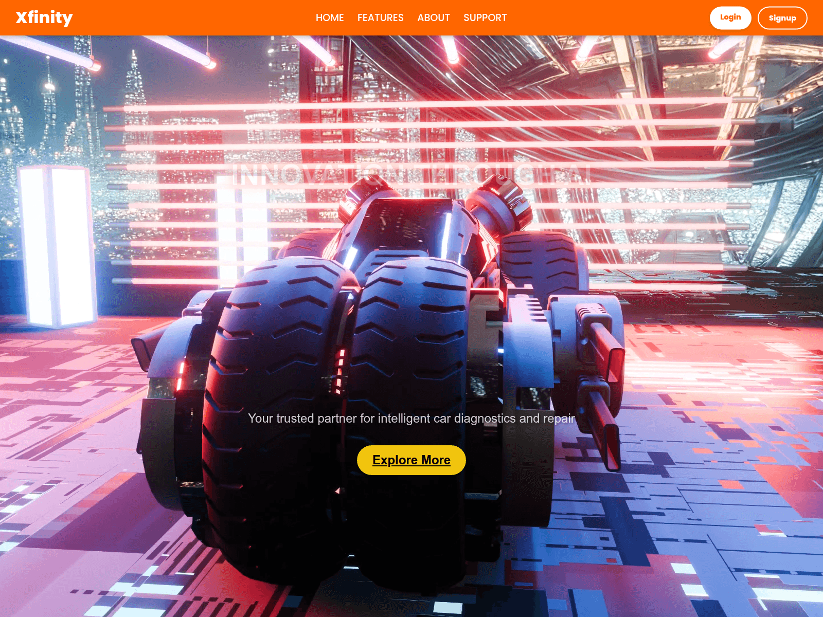 Screenshot of xfinity-l6rj.onrender.com