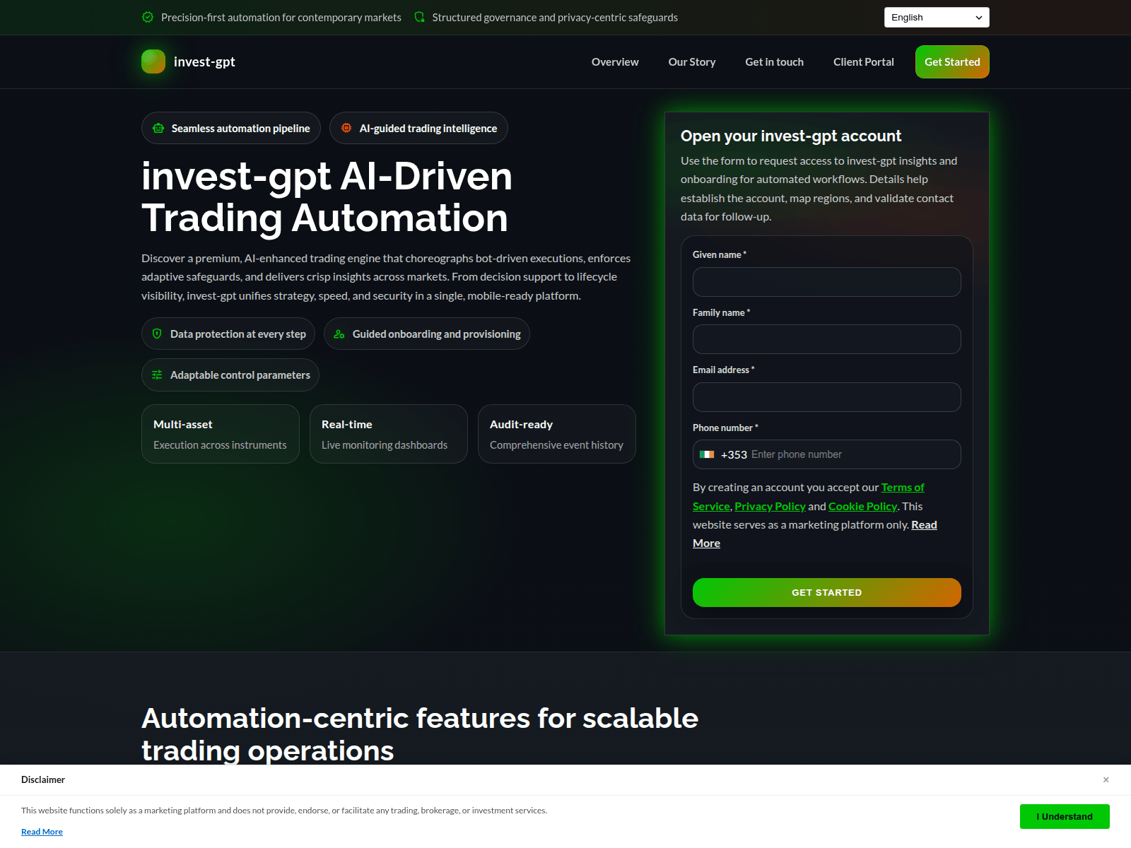 Screenshot of invest-gpt-soft.com