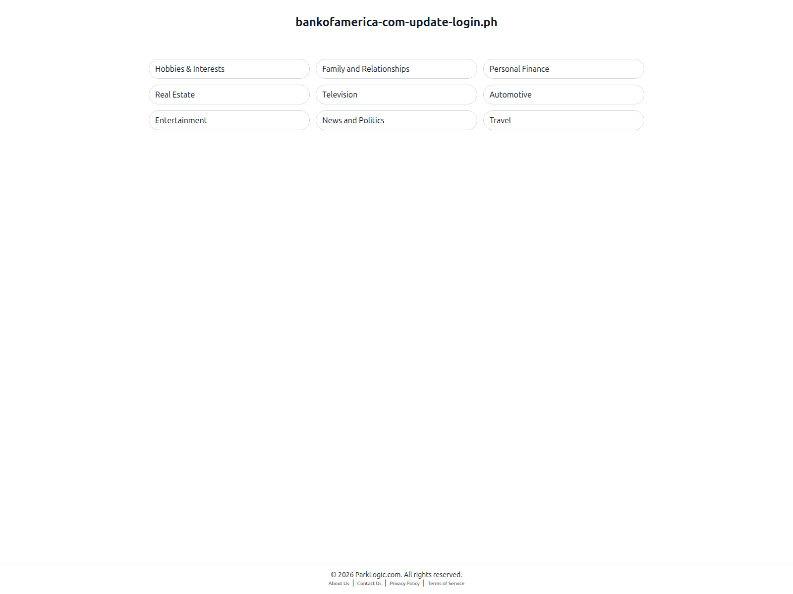 Screenshot of bankofamerica-com-update-login.ph