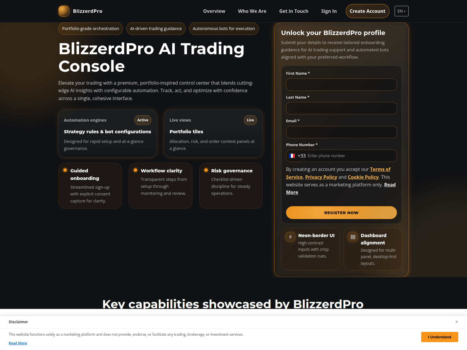 Screenshot of blizzerdprosystem.com