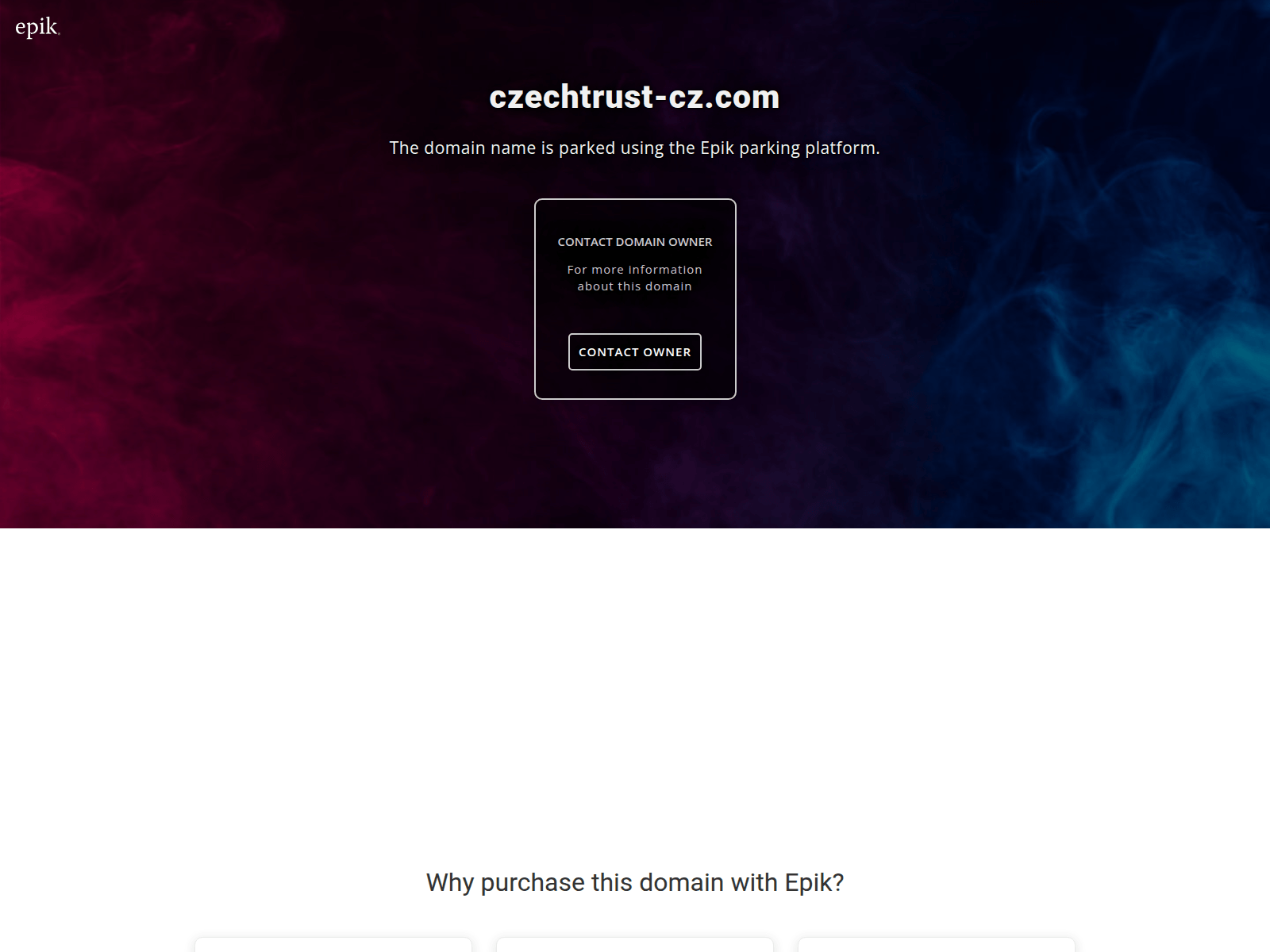 Screenshot of czechtrust-cz.com