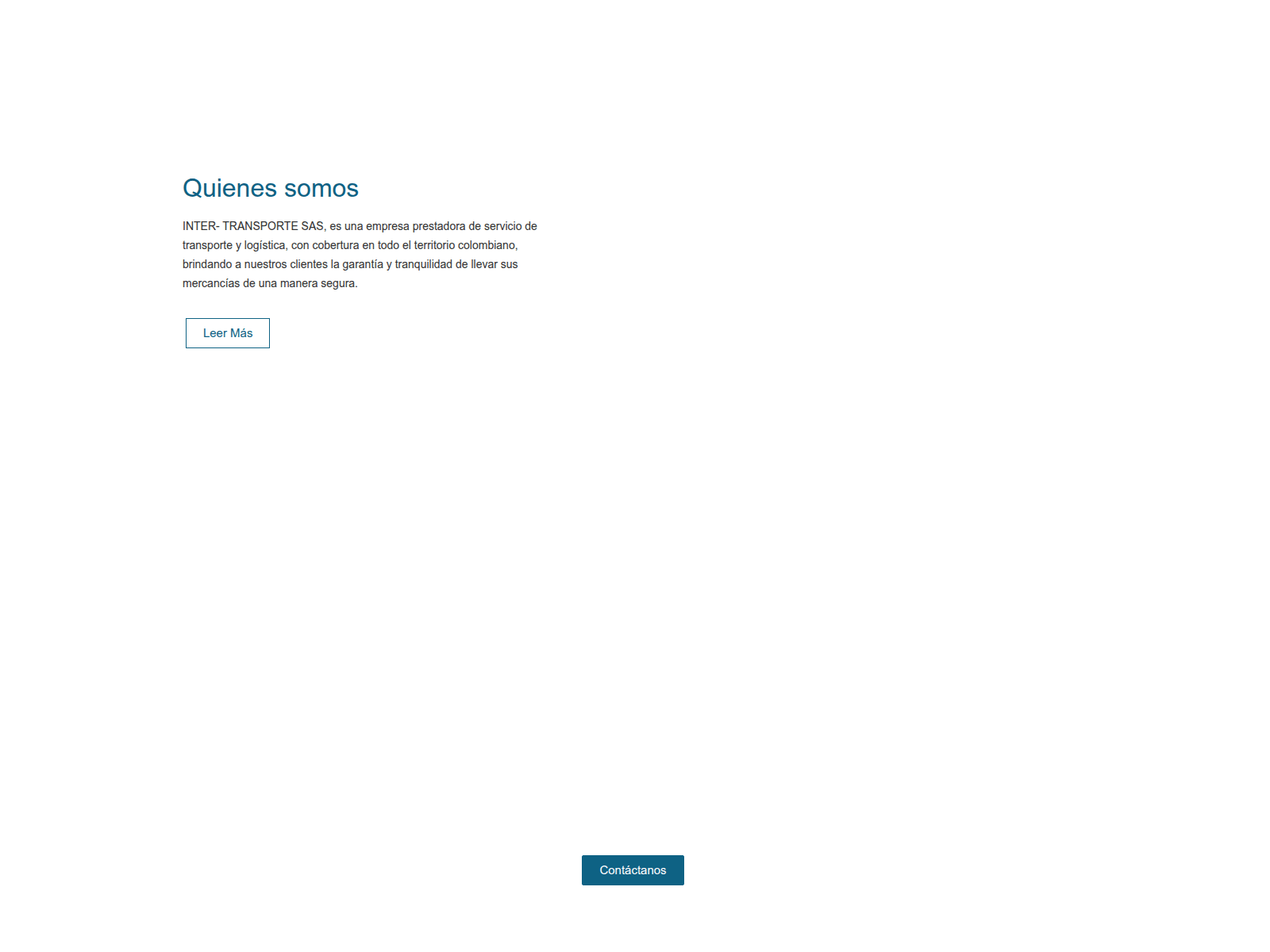 Screenshot of intertransporte.co