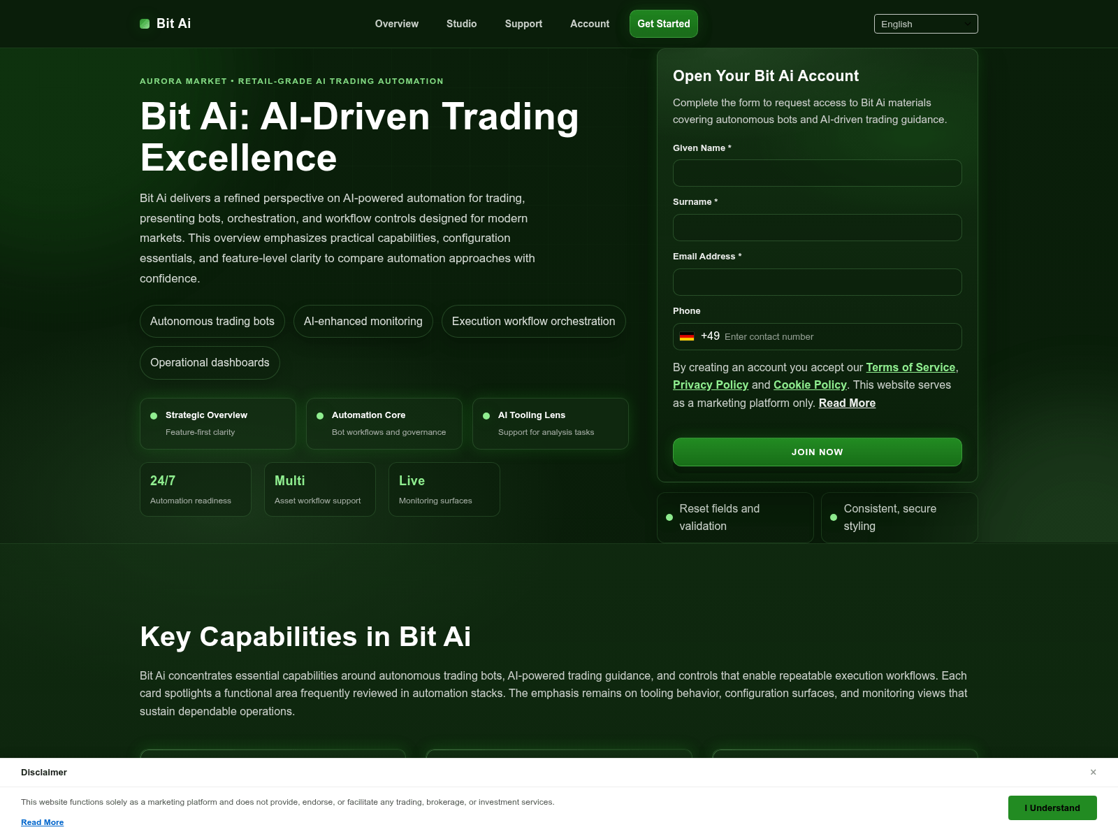 Screenshot of bit-ai.click