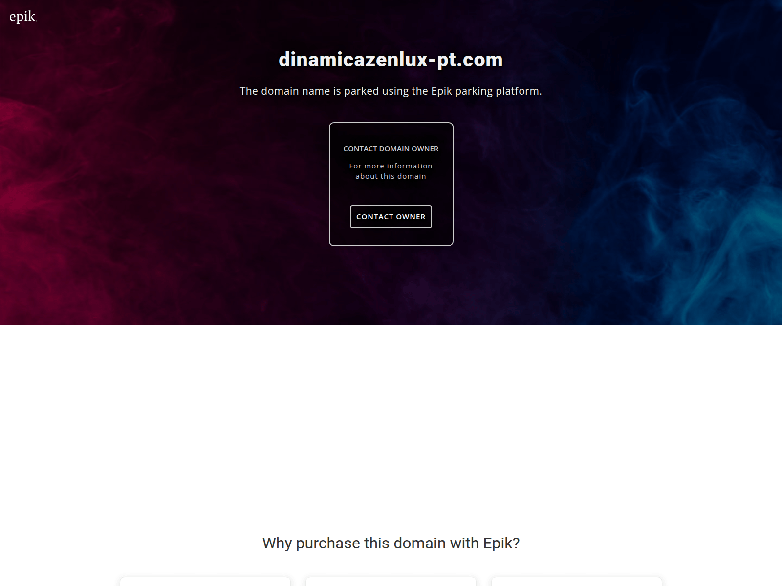 Captura de tela de dinamicazenlux-pt.com