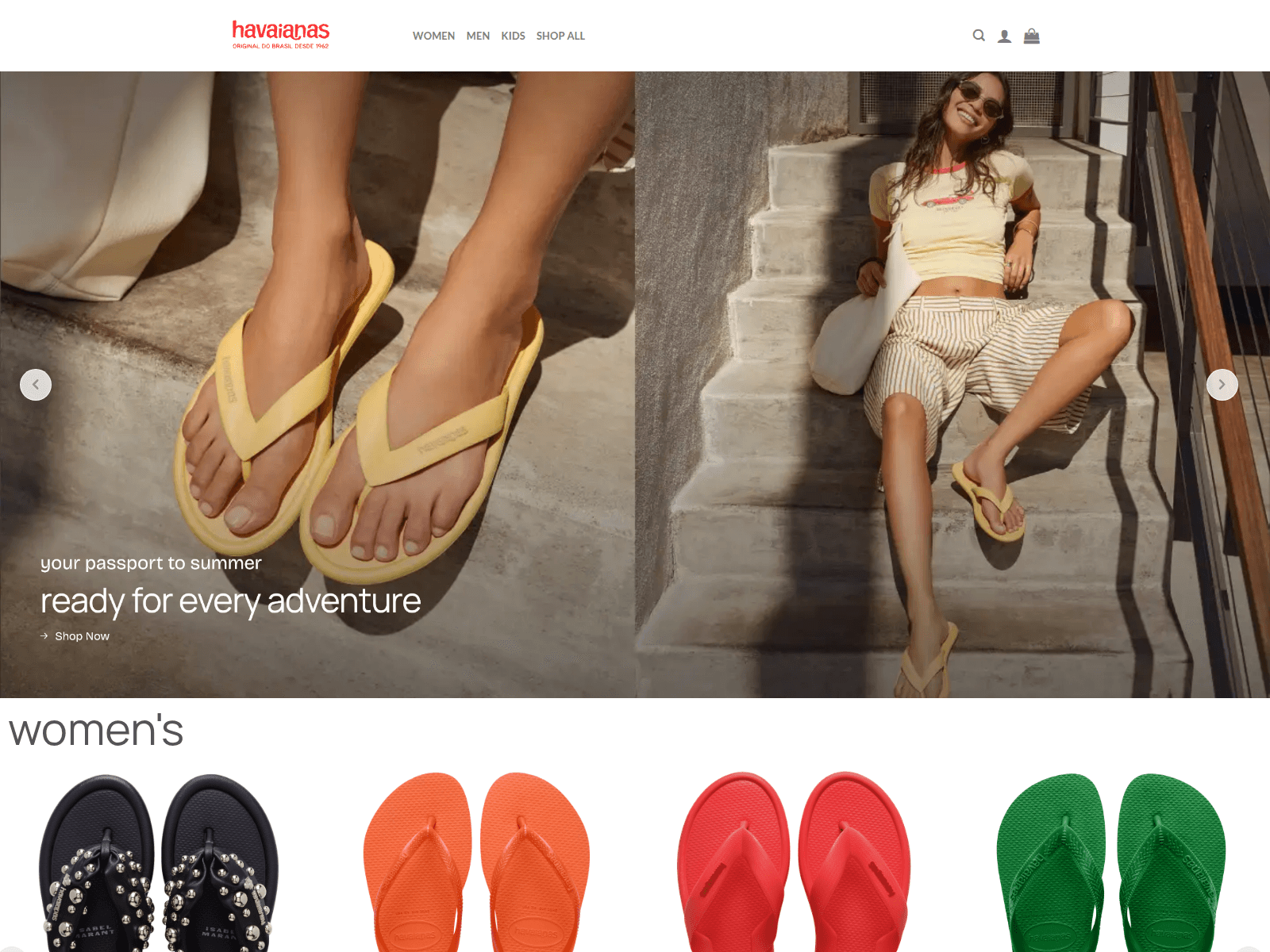 Screenshot of havaianasate.shop
