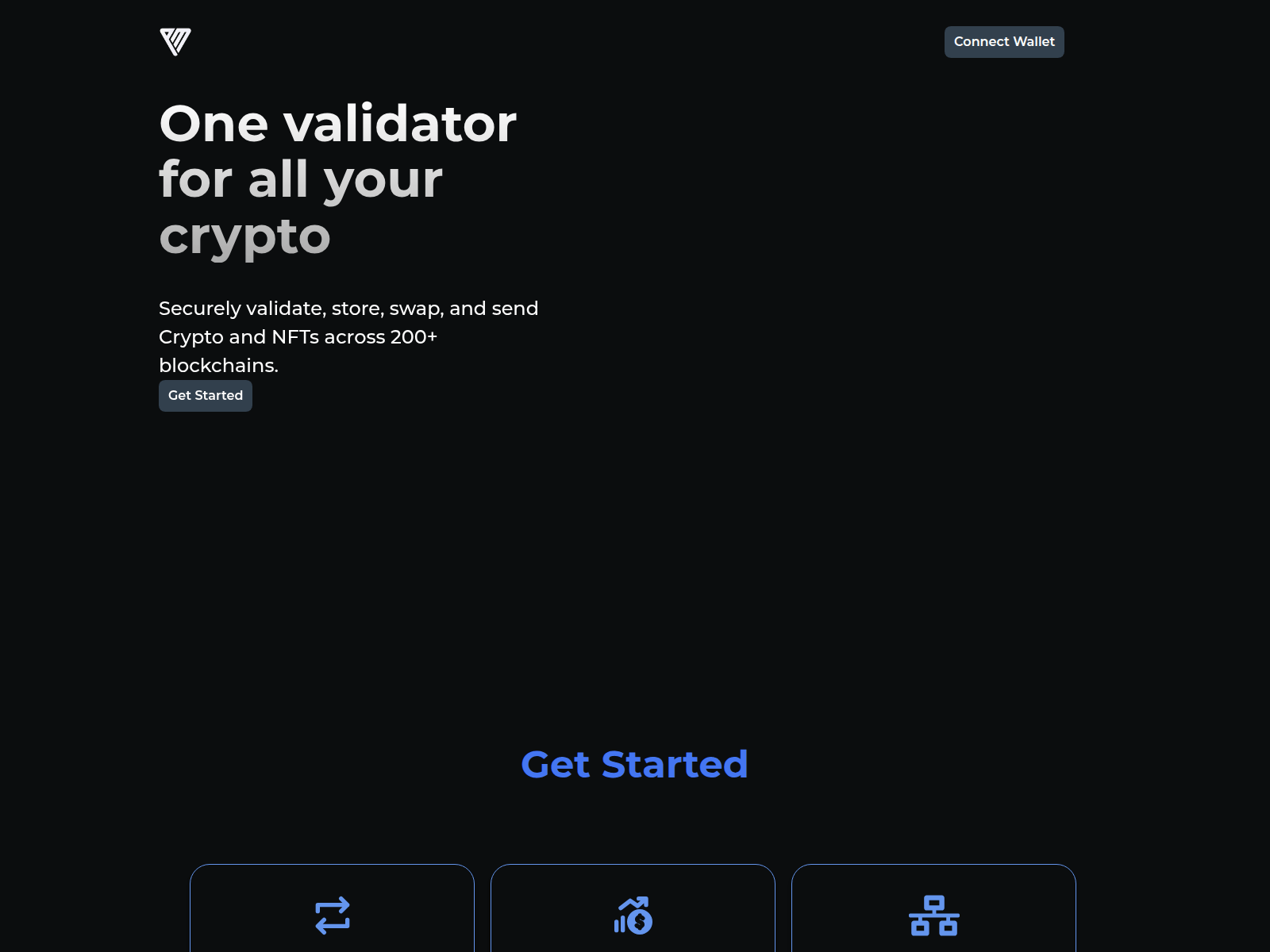 Screenshot of dapps-sync.pages.dev