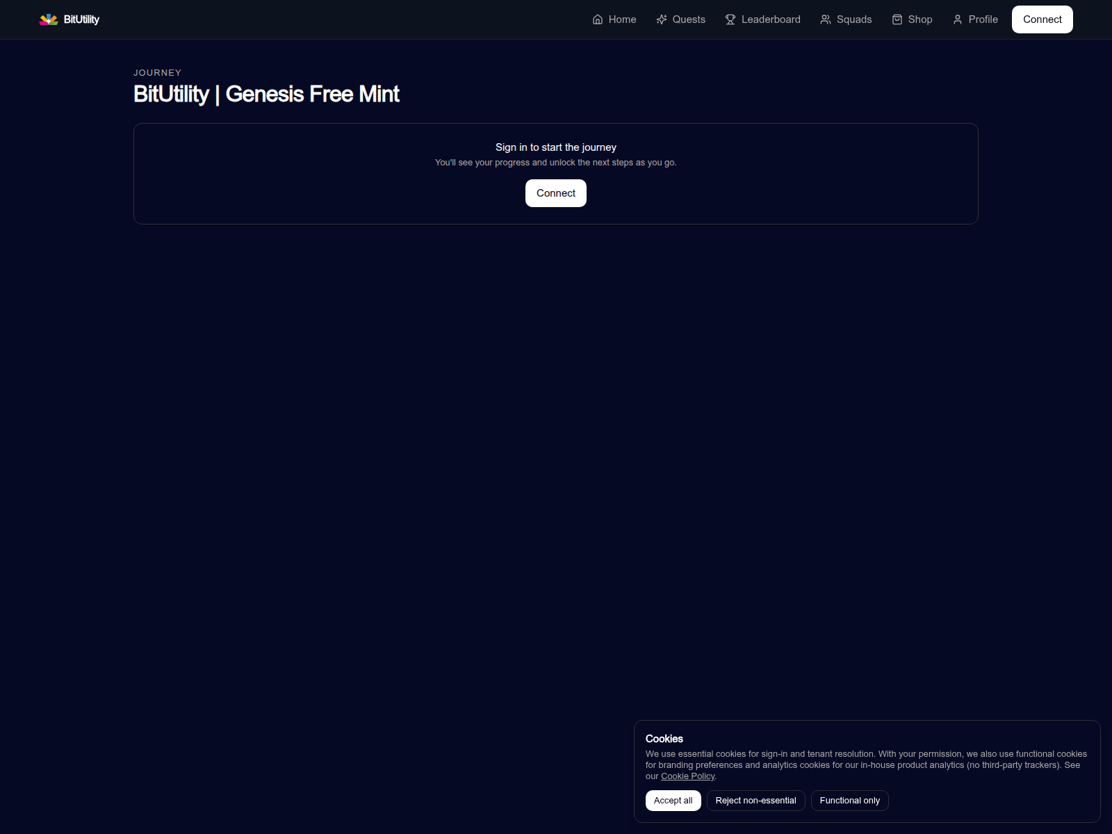 Screenshot of bitutility-onsend.xyz