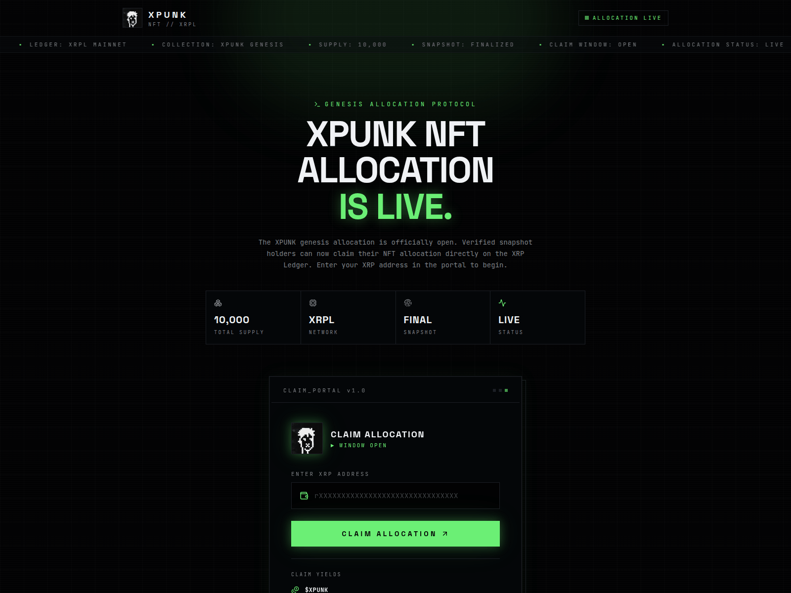 Screenshot of xpunkvault.com