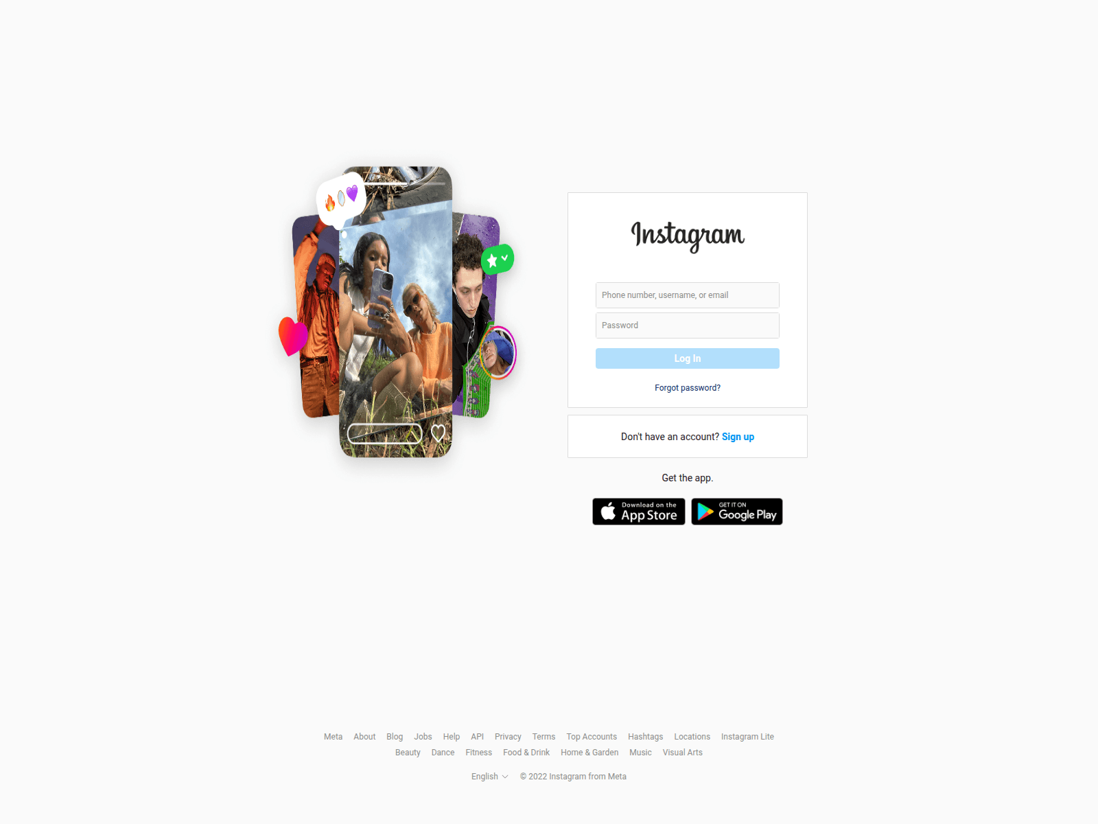 Screenshot of blogerinstagr.iceiy.com