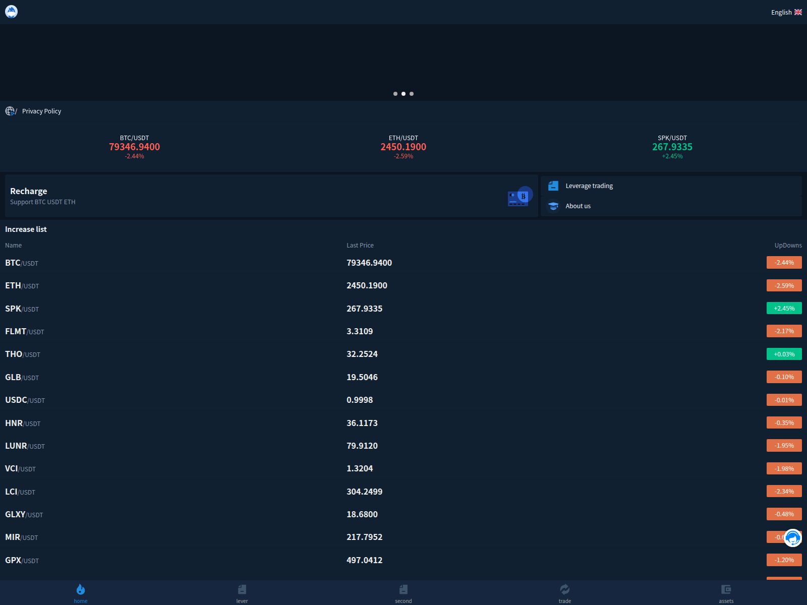 Screenshot of deai-btc.com