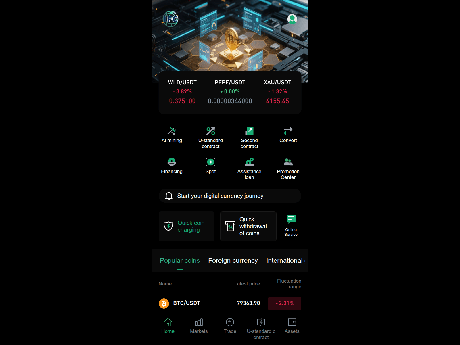 Screenshot of bitfibiu.top