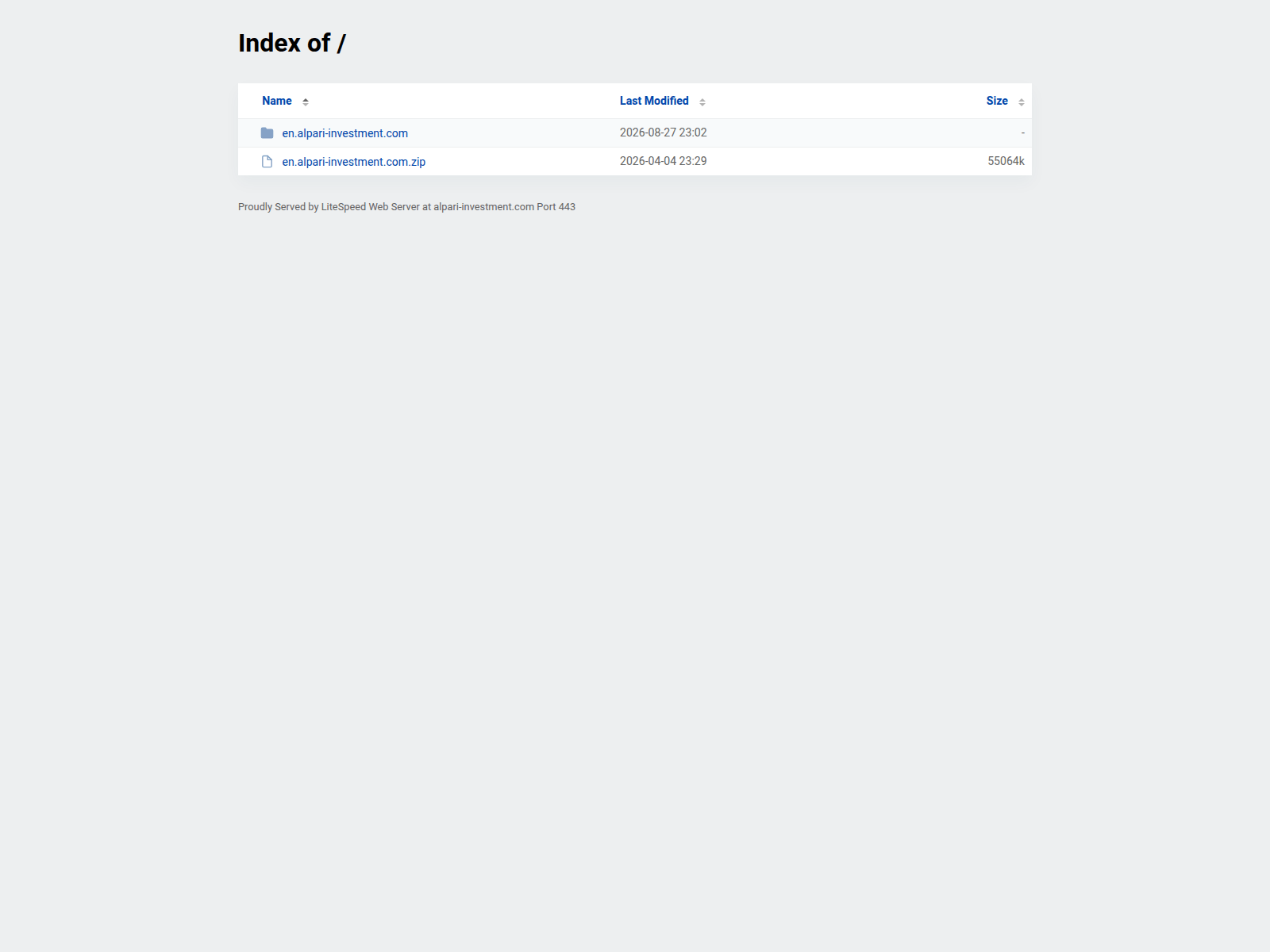 Tangkapan layar dari alpari-investment.com