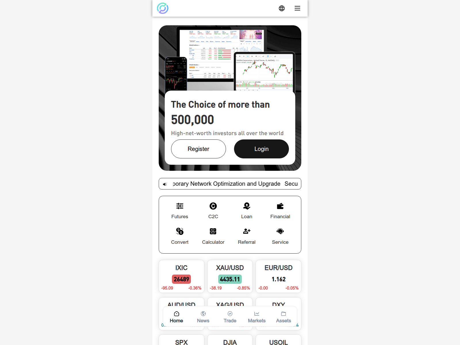 Screenshot of web3o.ai