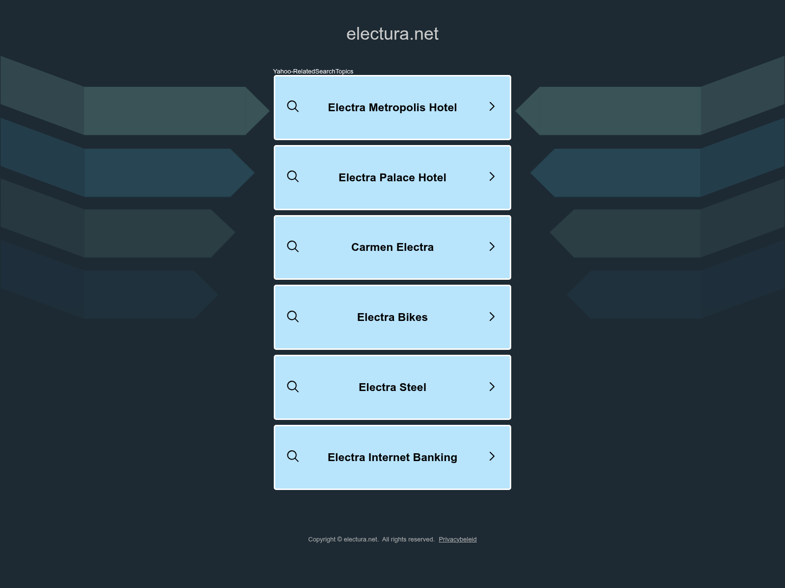 Screenshot of electura.net