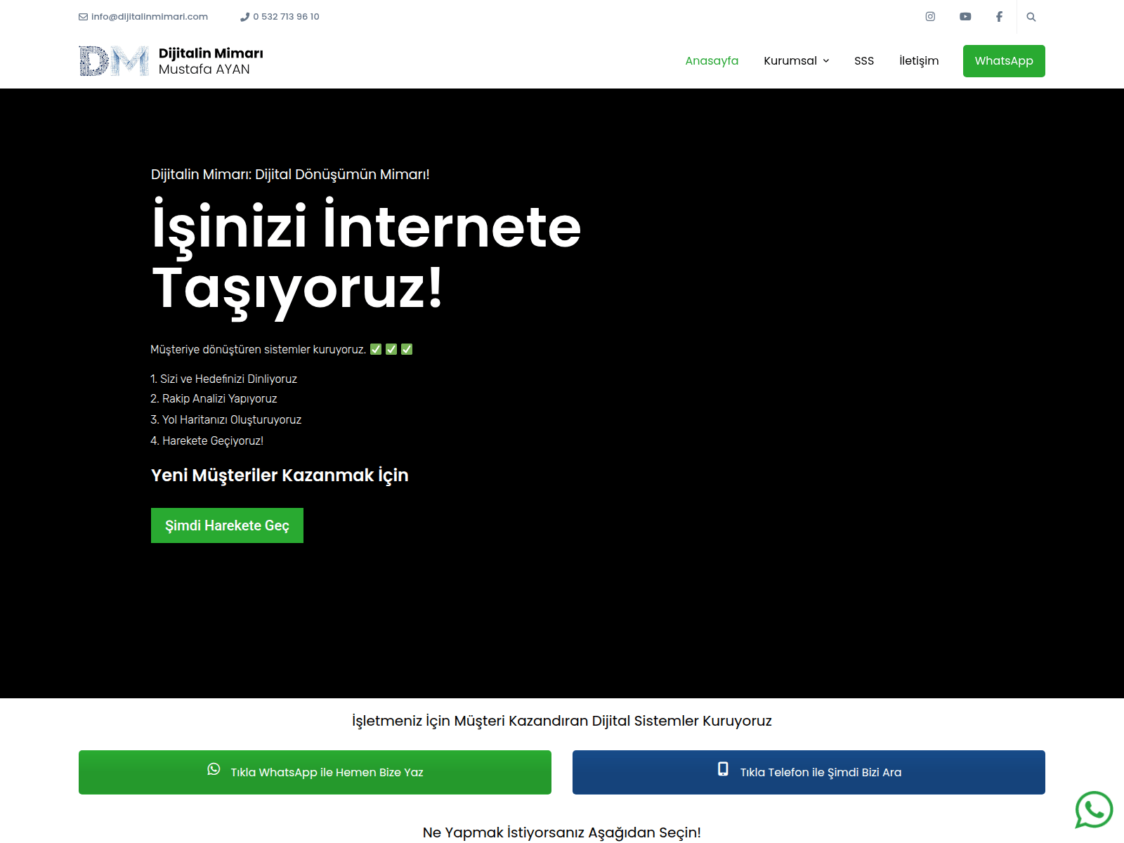 Screenshot of dijitalinmimari.com