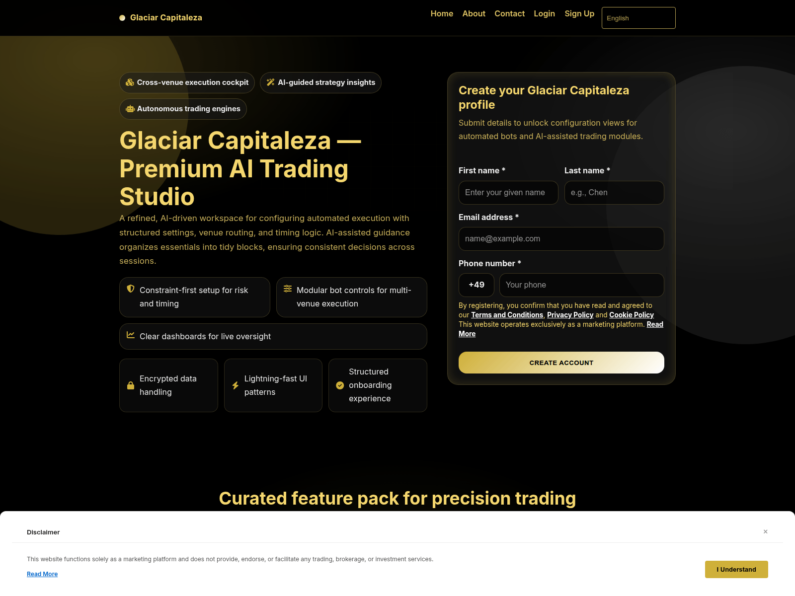 Screenshot of glaciarcapitaleza.shop