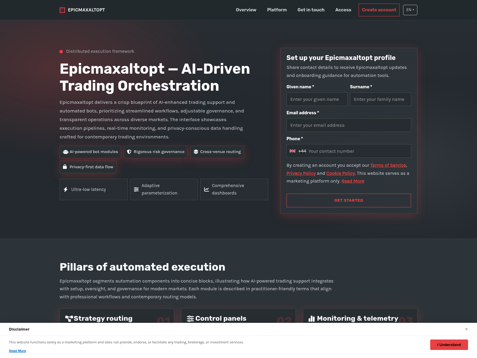 Screenshot of epicmaxaltopt.pro