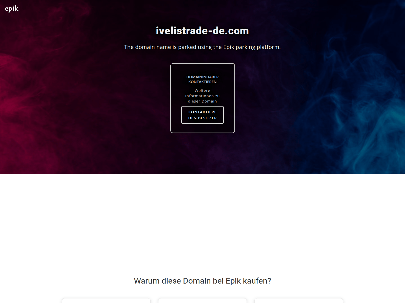 Screenshot of ivelistrade-de.com