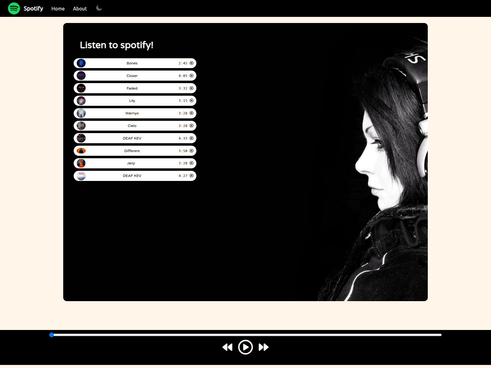 Screenshot von spotify-clone-git-main-gouravpansejas-projects.vercel.app
