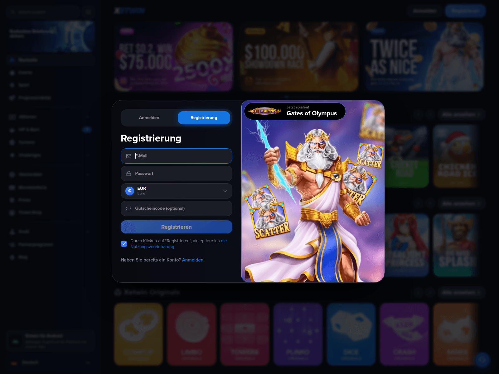Screenshot of xetwin.com