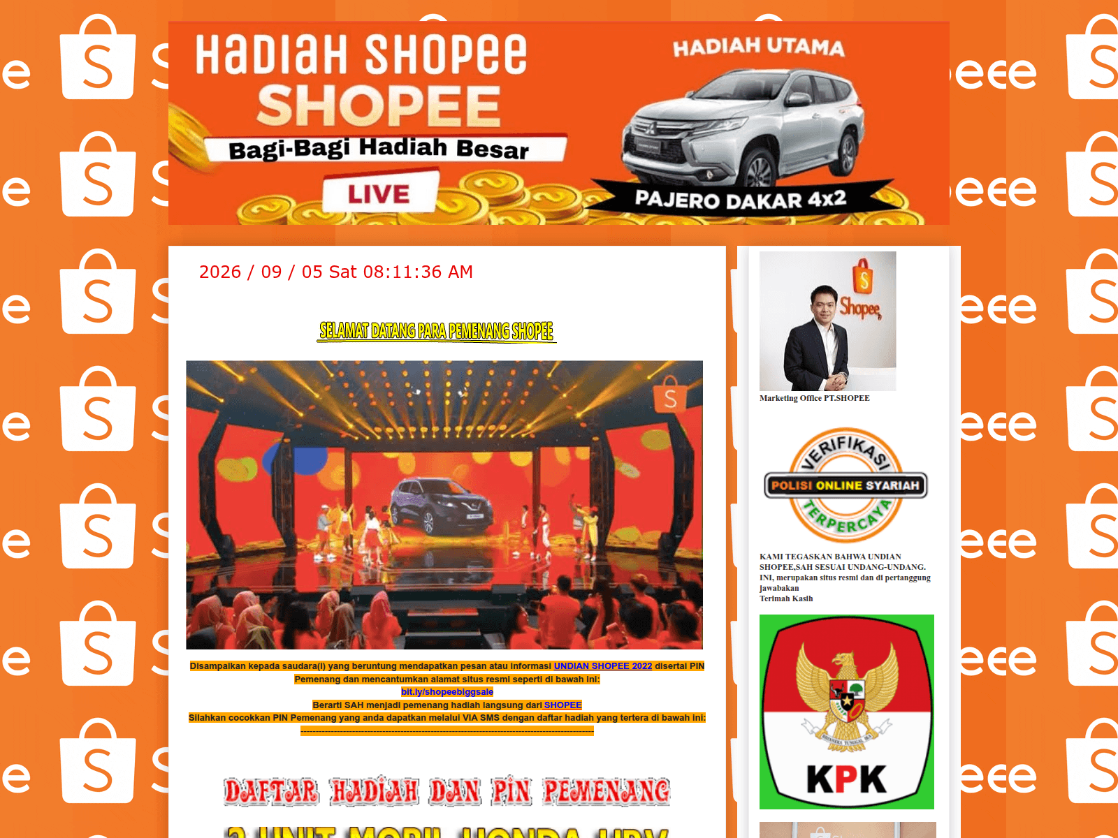 Screenshot of shopee-id-1010.blogspot.com