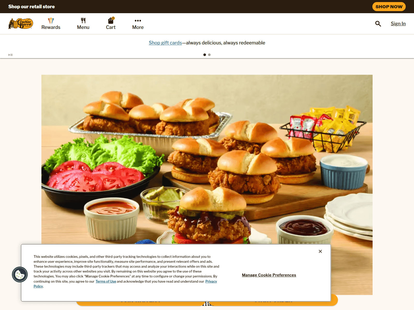 Screenshot of crockeerbarell.com