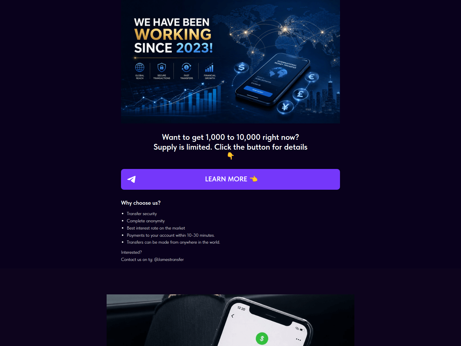 Screenshot of germanstakeearn.digital