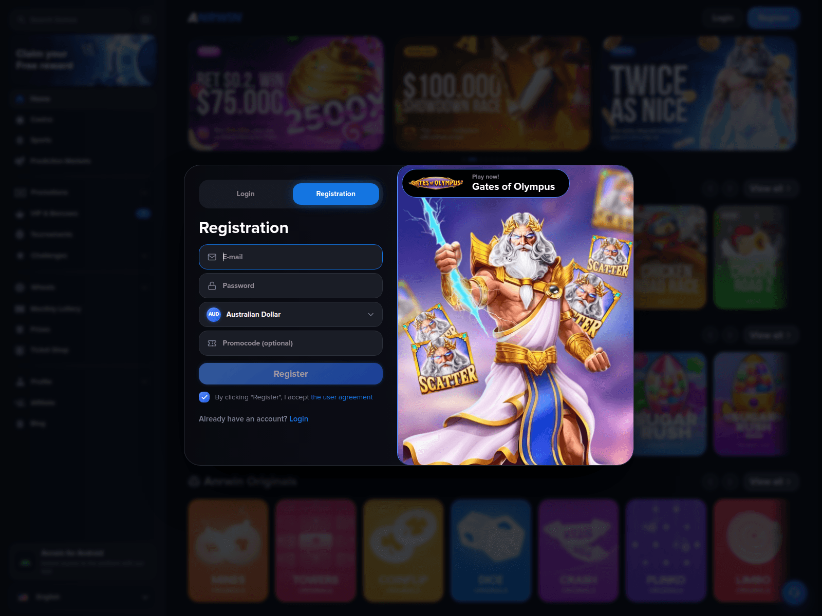 Screenshot of anrwin.com