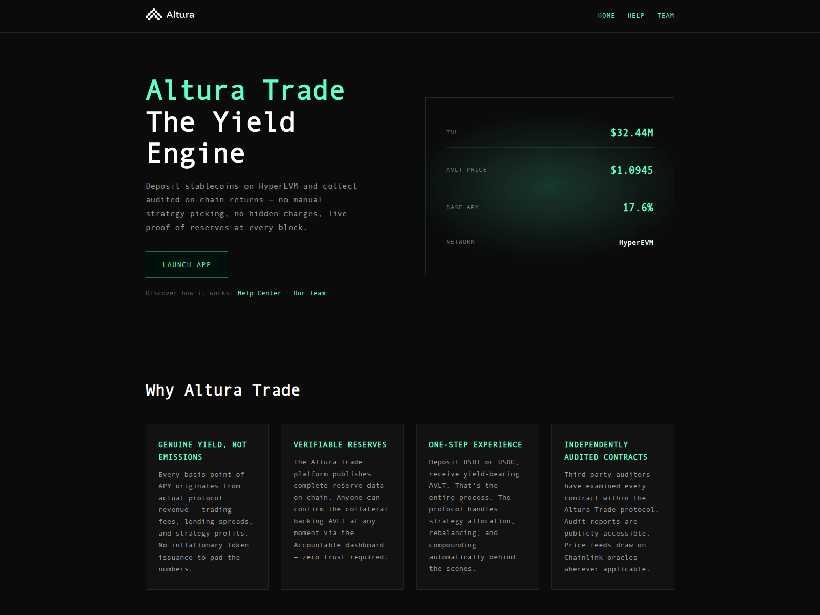 Screenshot of altura-trade.net