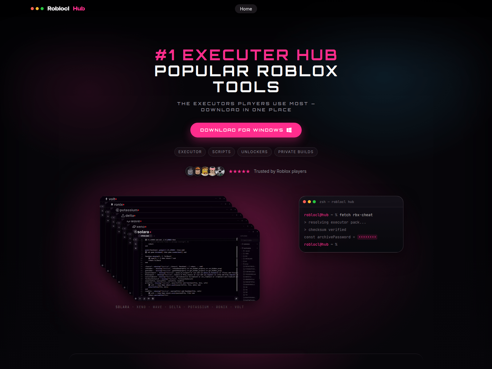 Screenshot of roblocl.pro