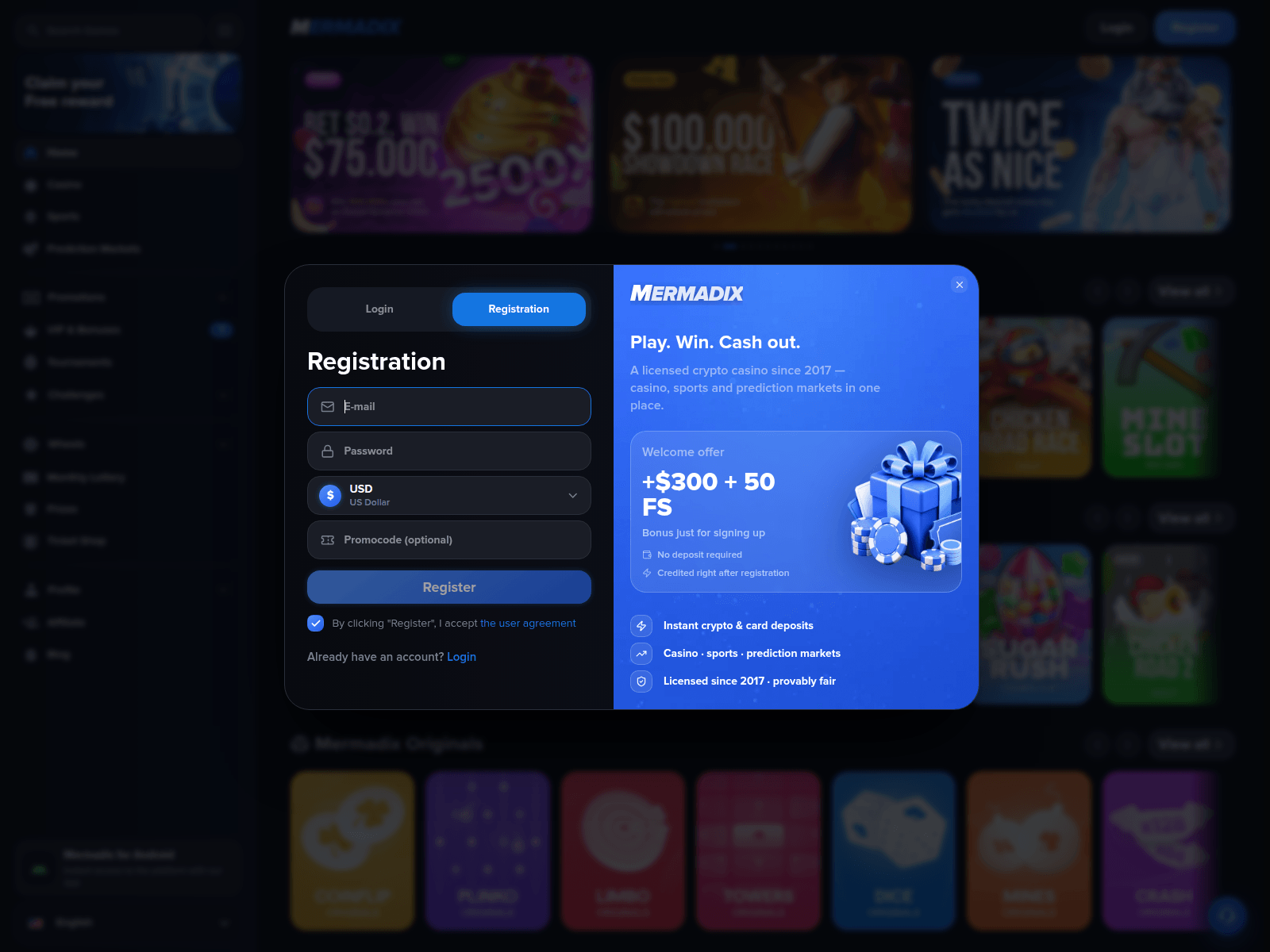 Screenshot of mermadix.com
