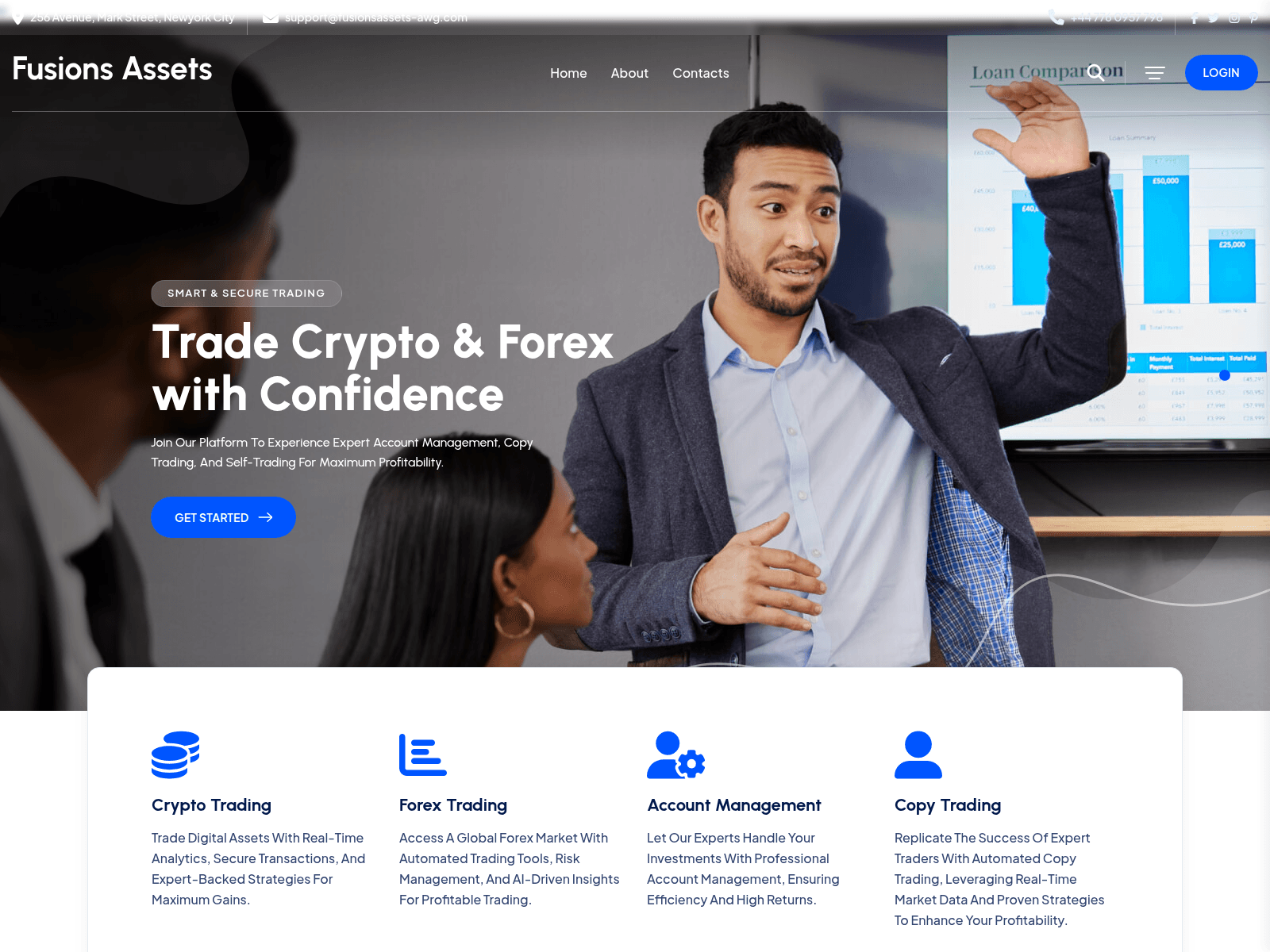 Screenshot of fusionsassets-awg.com