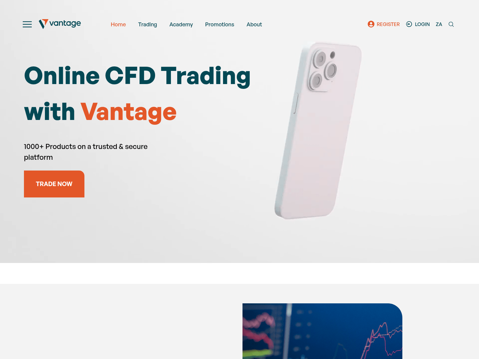 Screenshot of vantageorigins.com