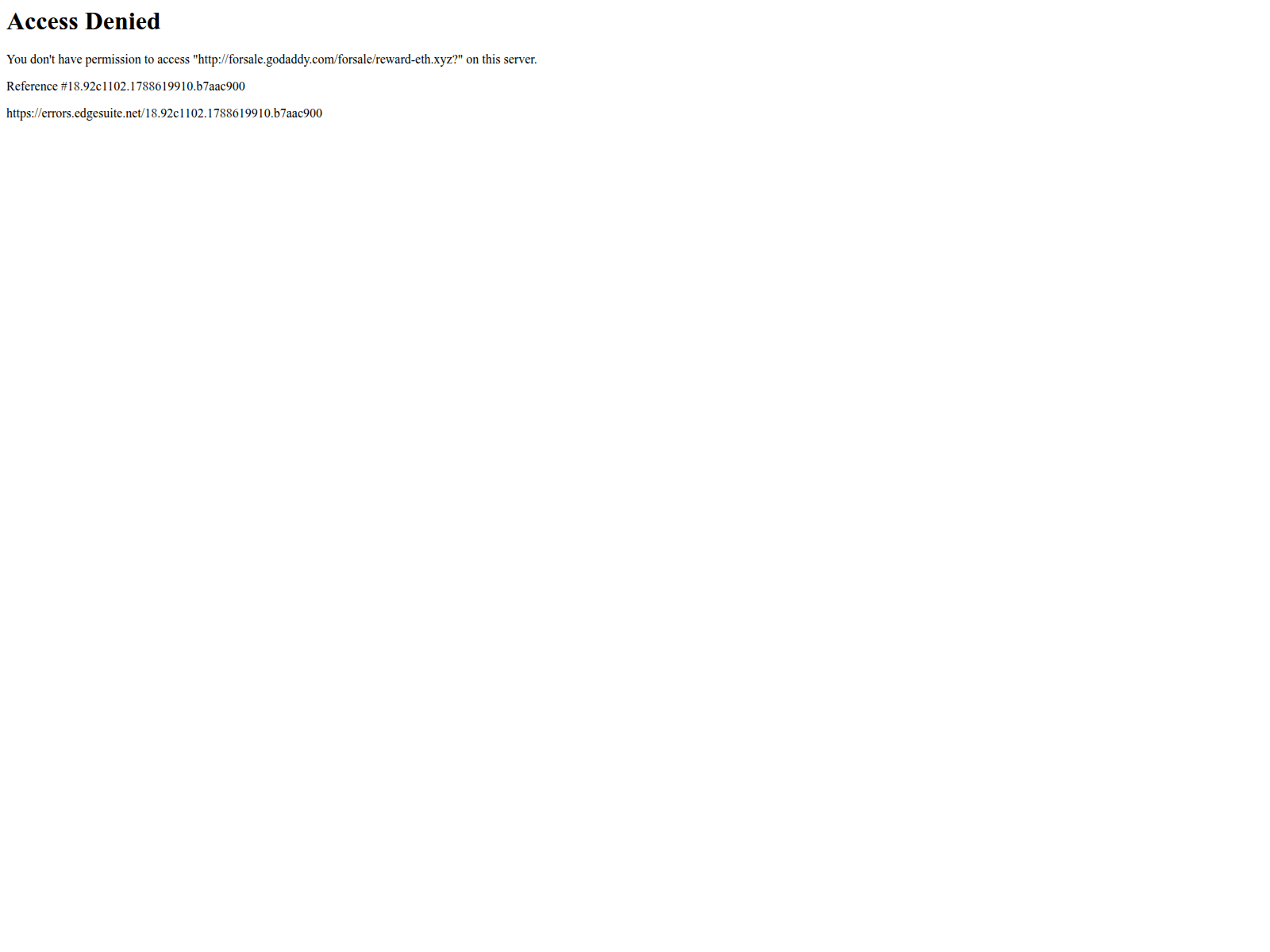 Screenshot of reward-eth.xyz