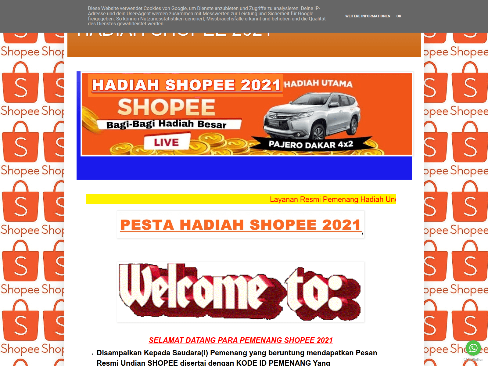Screenshot of shopeeid-2021.blogspot.com