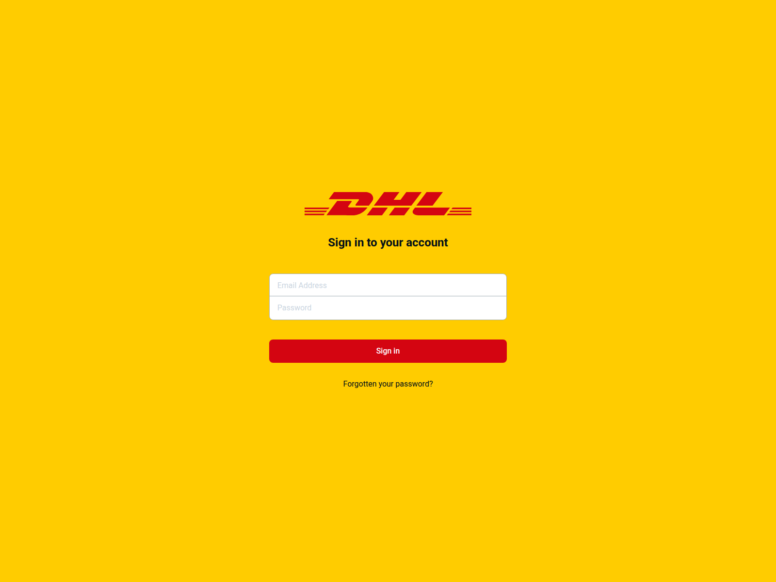 Screenshot of dhl.firstlaw.dev