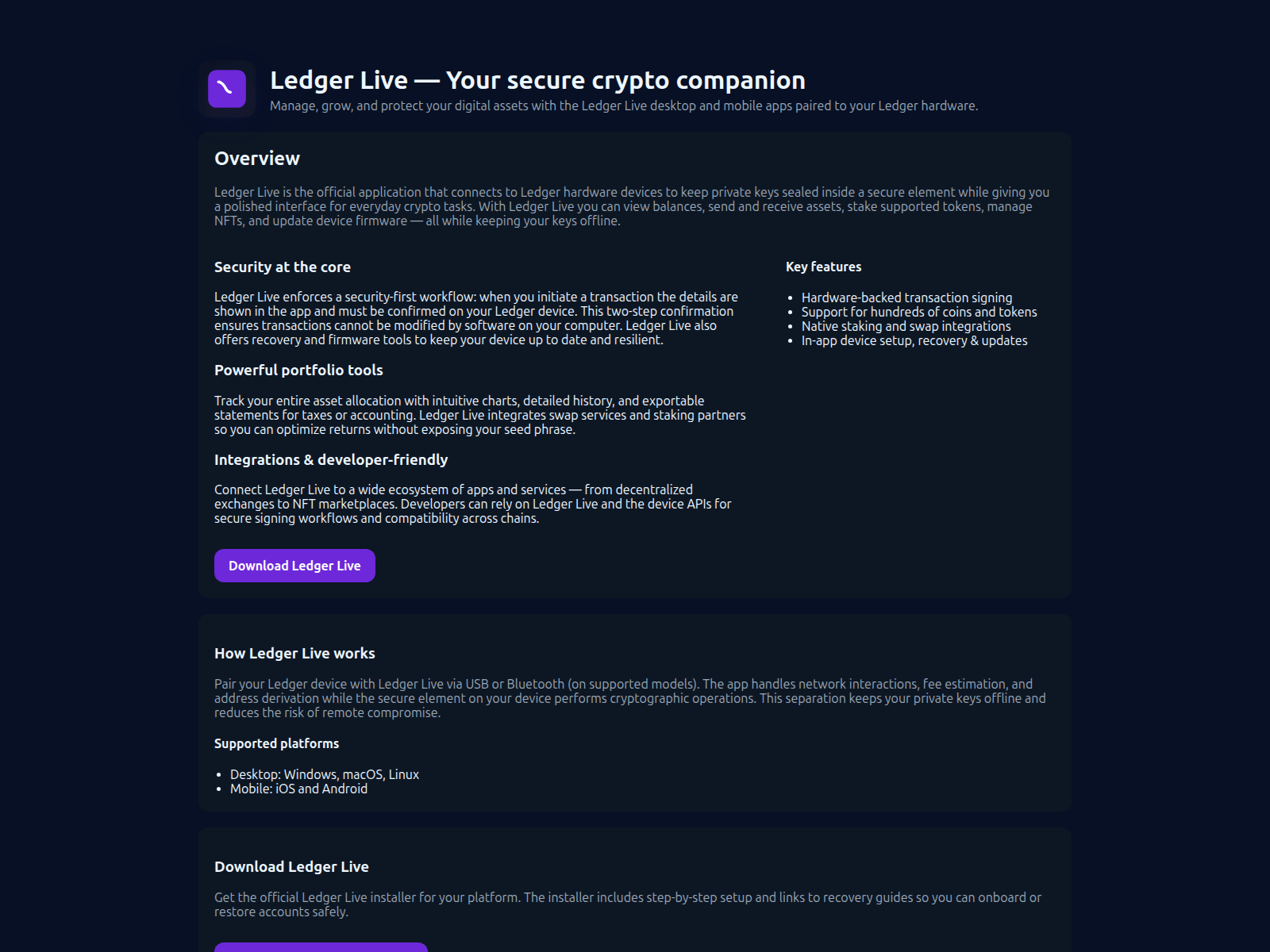 Screenshot of ledger-live-bg.pages.dev