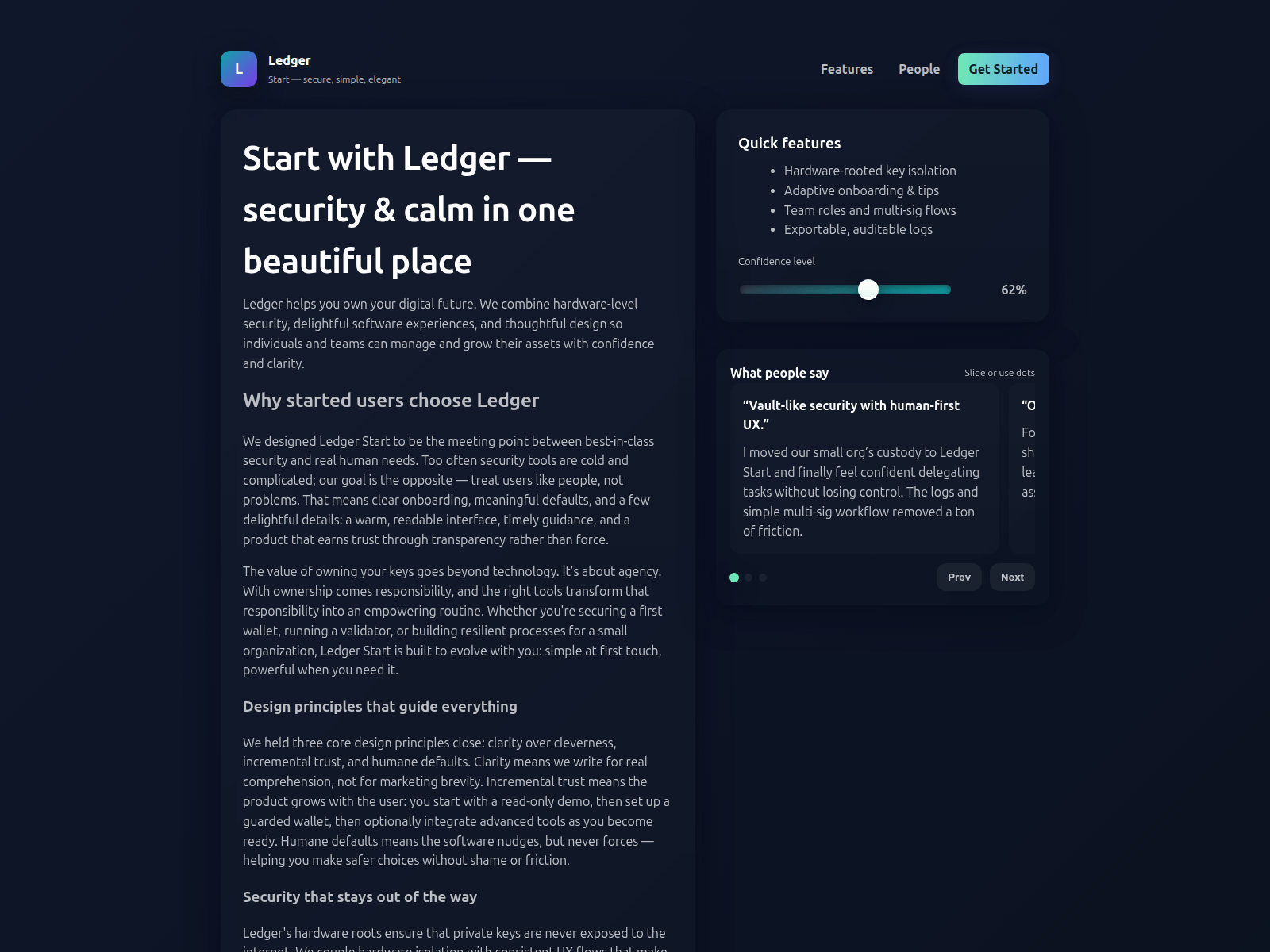 Screenshot of ledger-com-strt-up.pages.dev