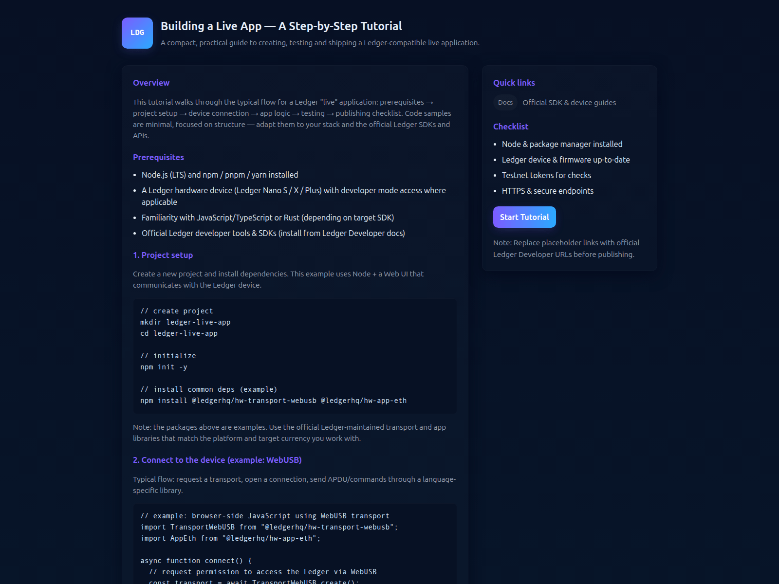 Screenshot of ledgerlive--doc.pages.dev