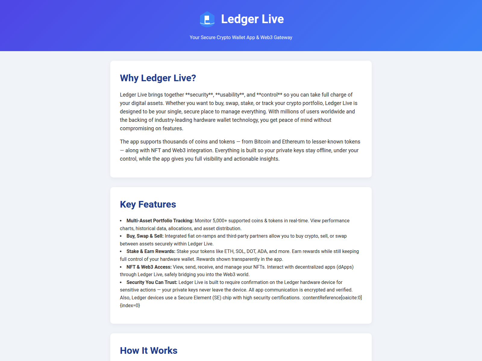 Screenshot of ledger-live-desktop-wlt.pages.dev