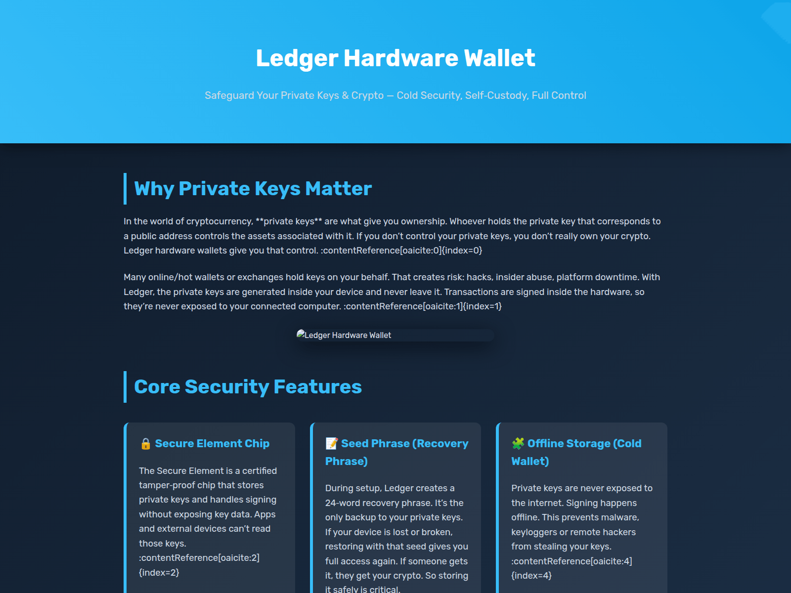 Screenshot of ledger-hardware-wallet-eaqs.pages.dev