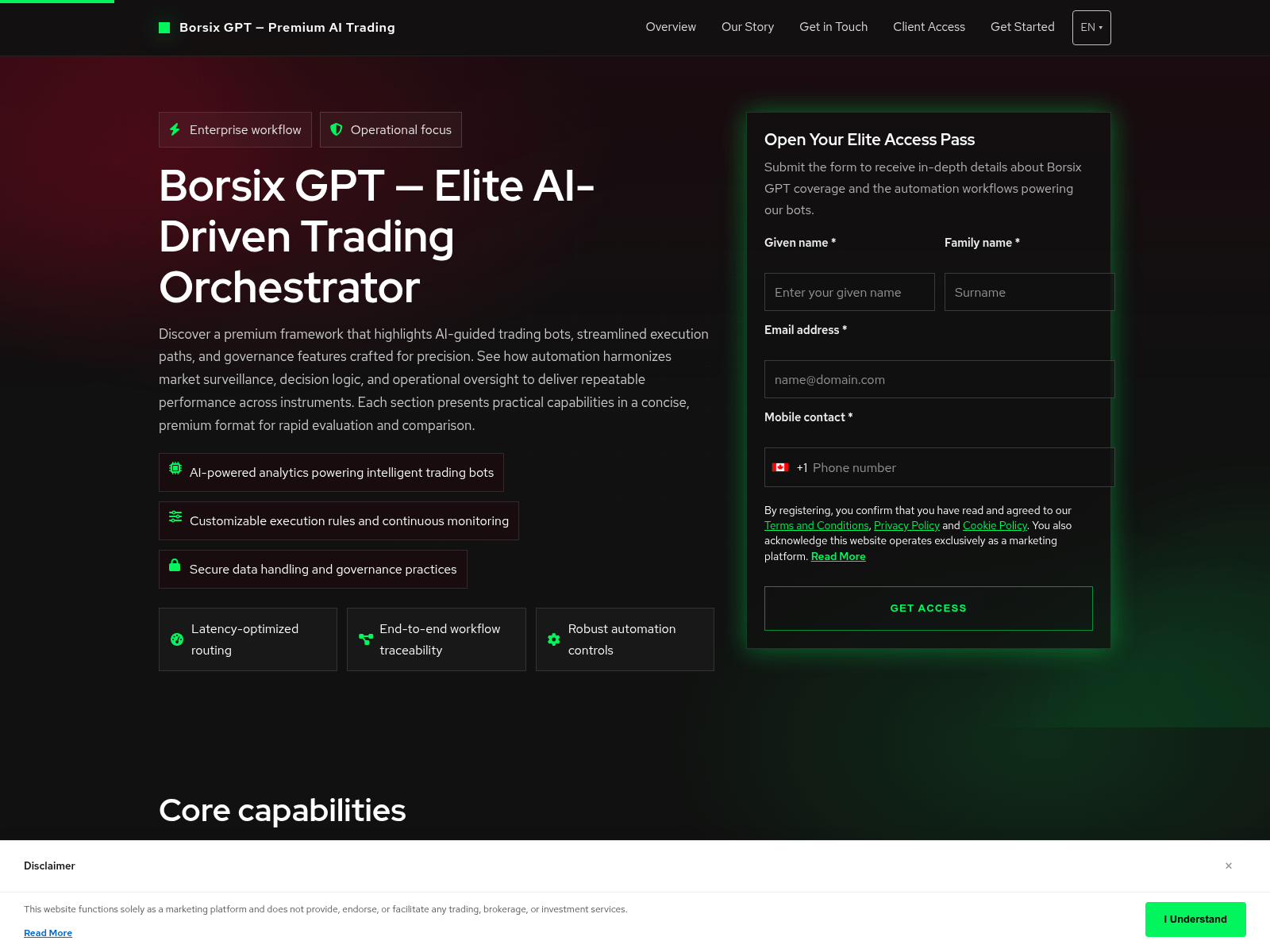 Screenshot of borsixgpt.pro