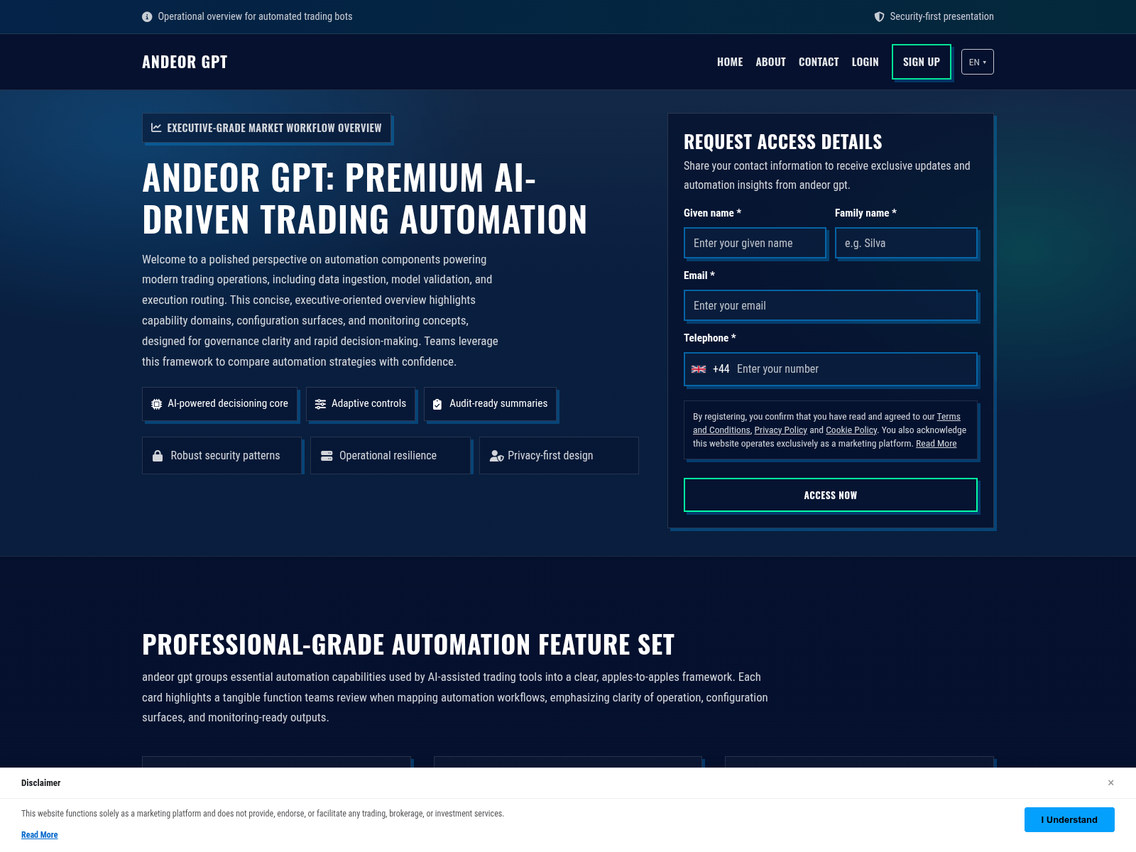 Screenshot of andeorgpt.digital