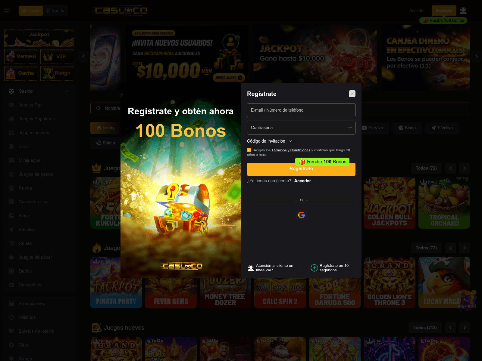 Знімок екрана casinogalabet.com